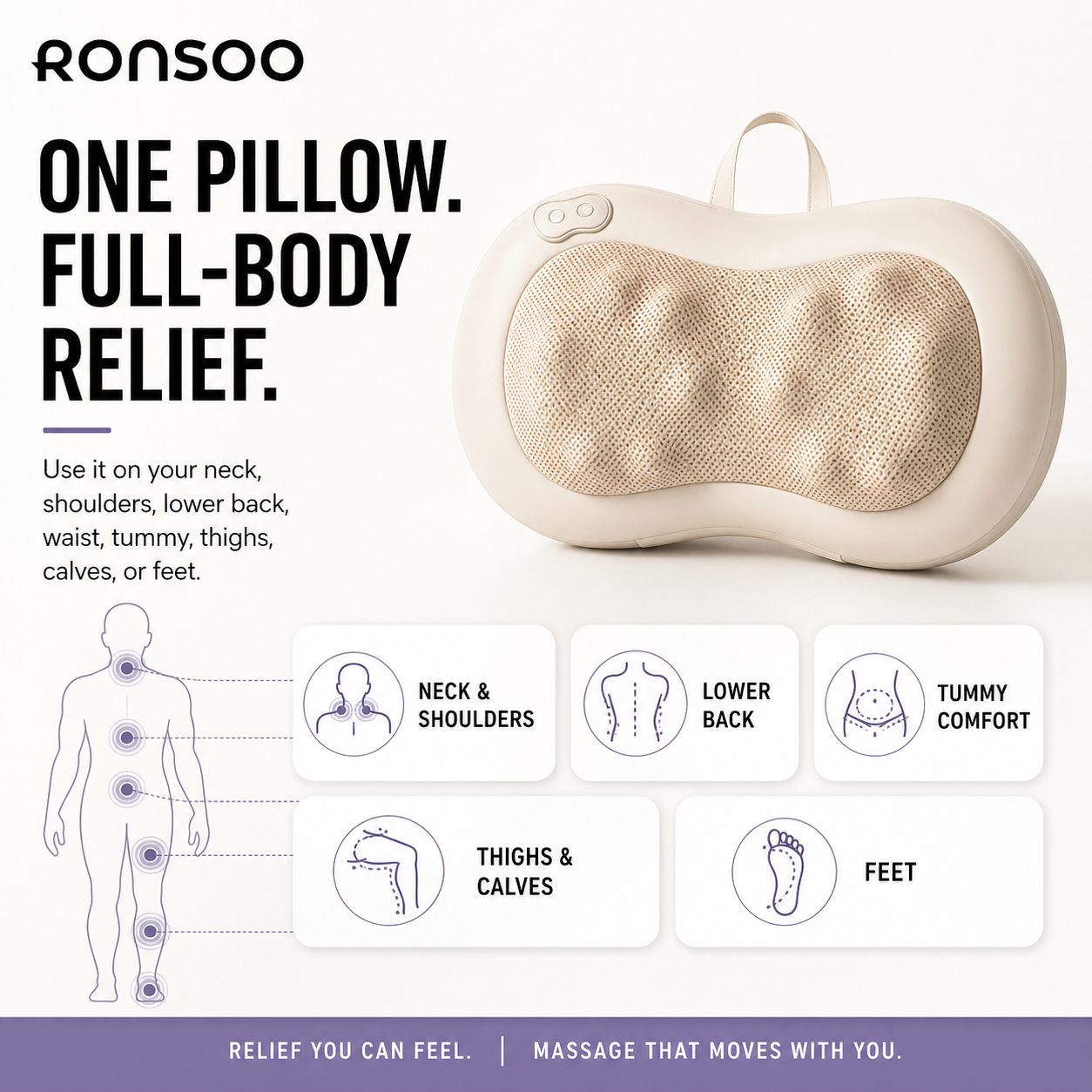 Total Massage (Cordless Massage Pillow) - Image 3