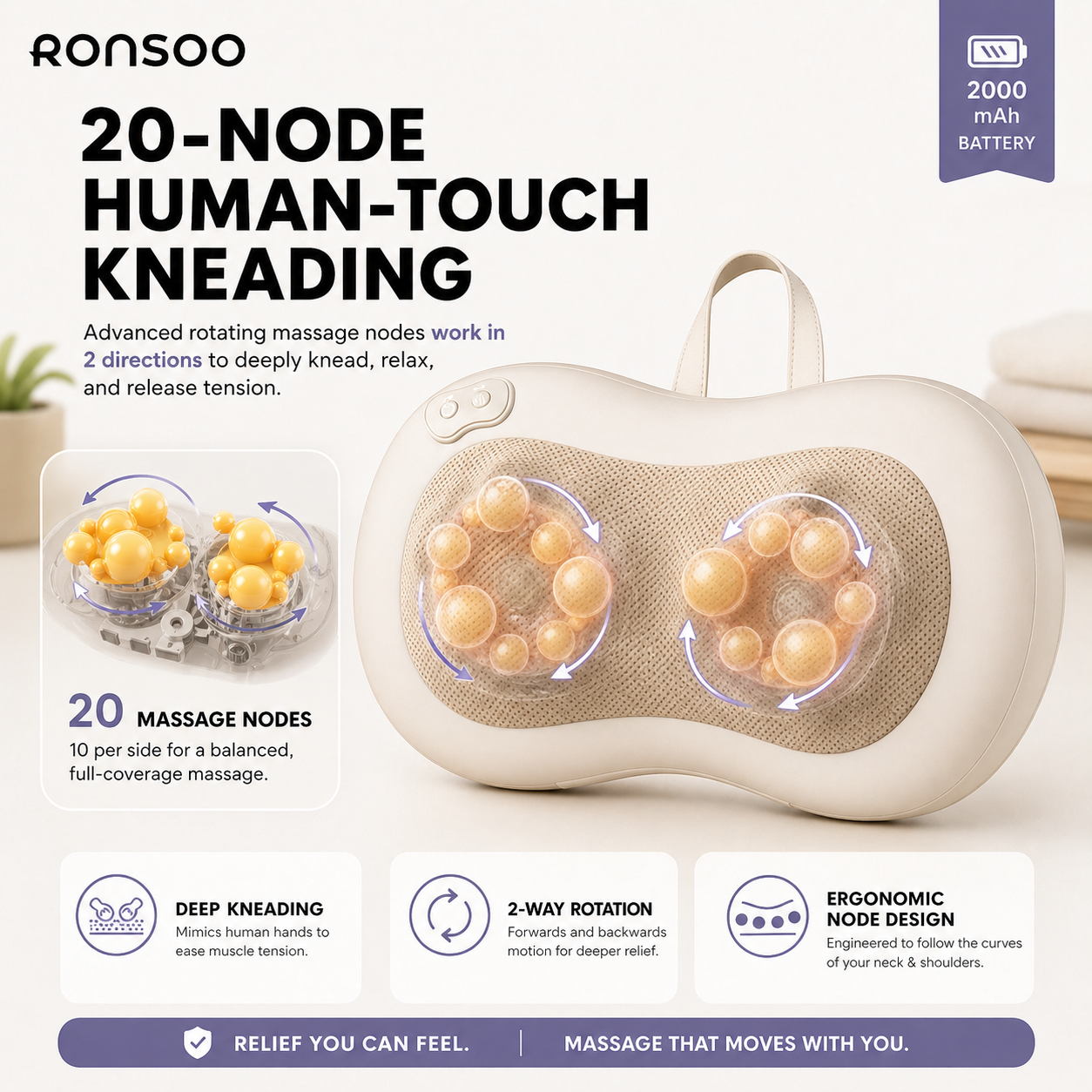 Total Massage (Cordless Massage Pillow) - Image 11