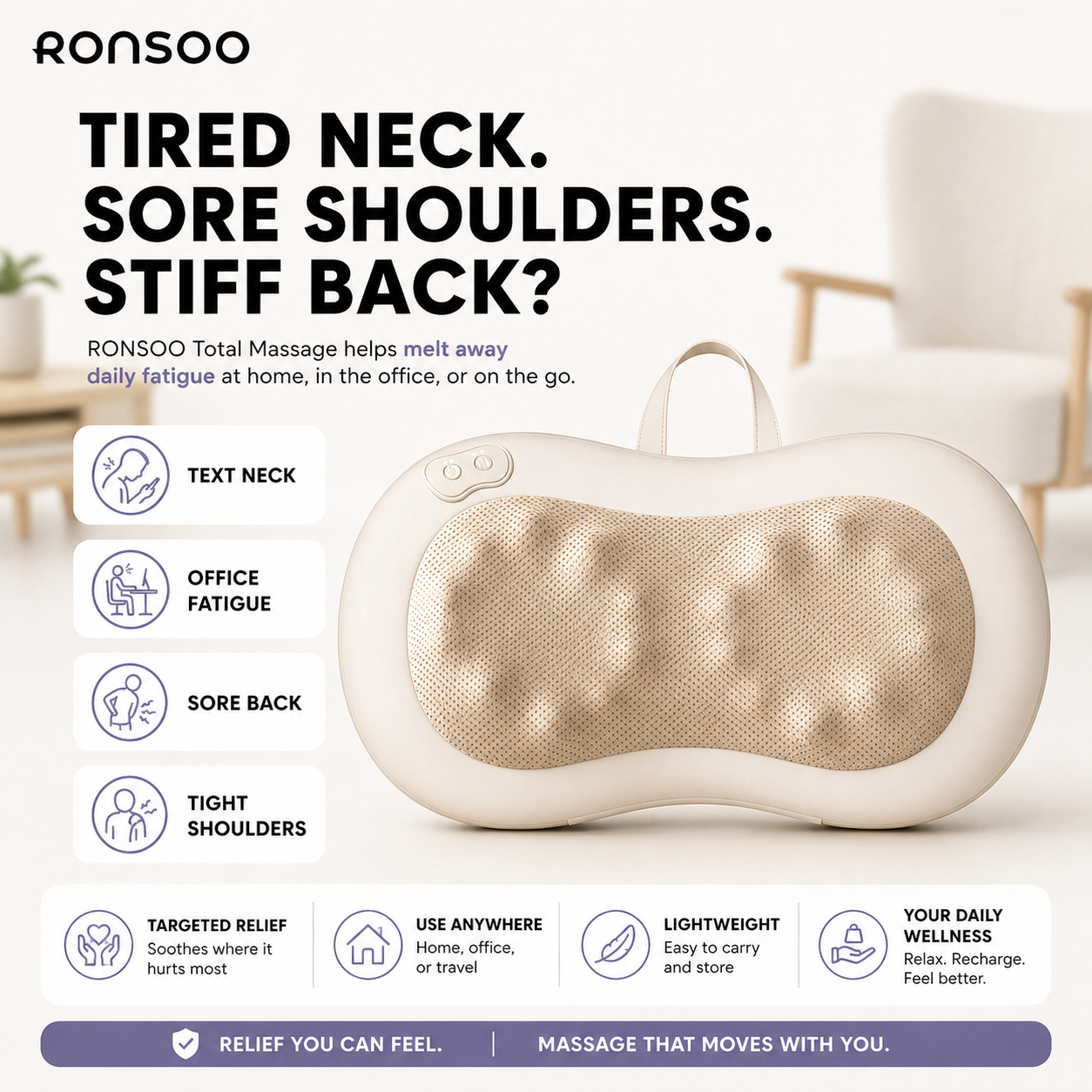 Total Massage (Cordless Massage Pillow) - Image 13