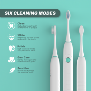 RONSOO Sonic Electronic Toothbrush