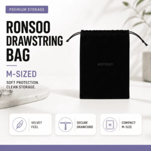 RONSOO M-Size Drawstring Storage Bag