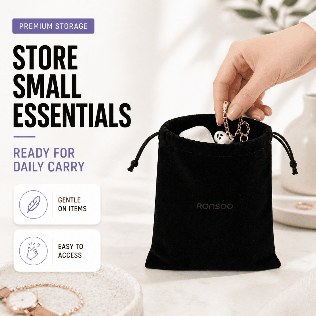 RONSOO M-Size Drawstring Storage Bag - Image 2
