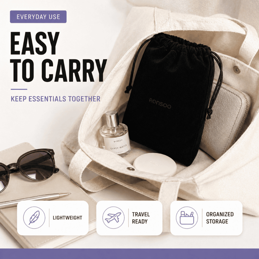 RONSOO M-Size Drawstring Storage Bag - Image 4